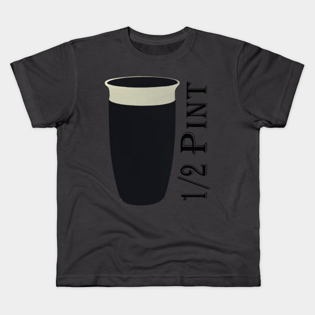 Dad's 1/2 Pint Sippy Cup Kids T-Shirt by WickedFaery